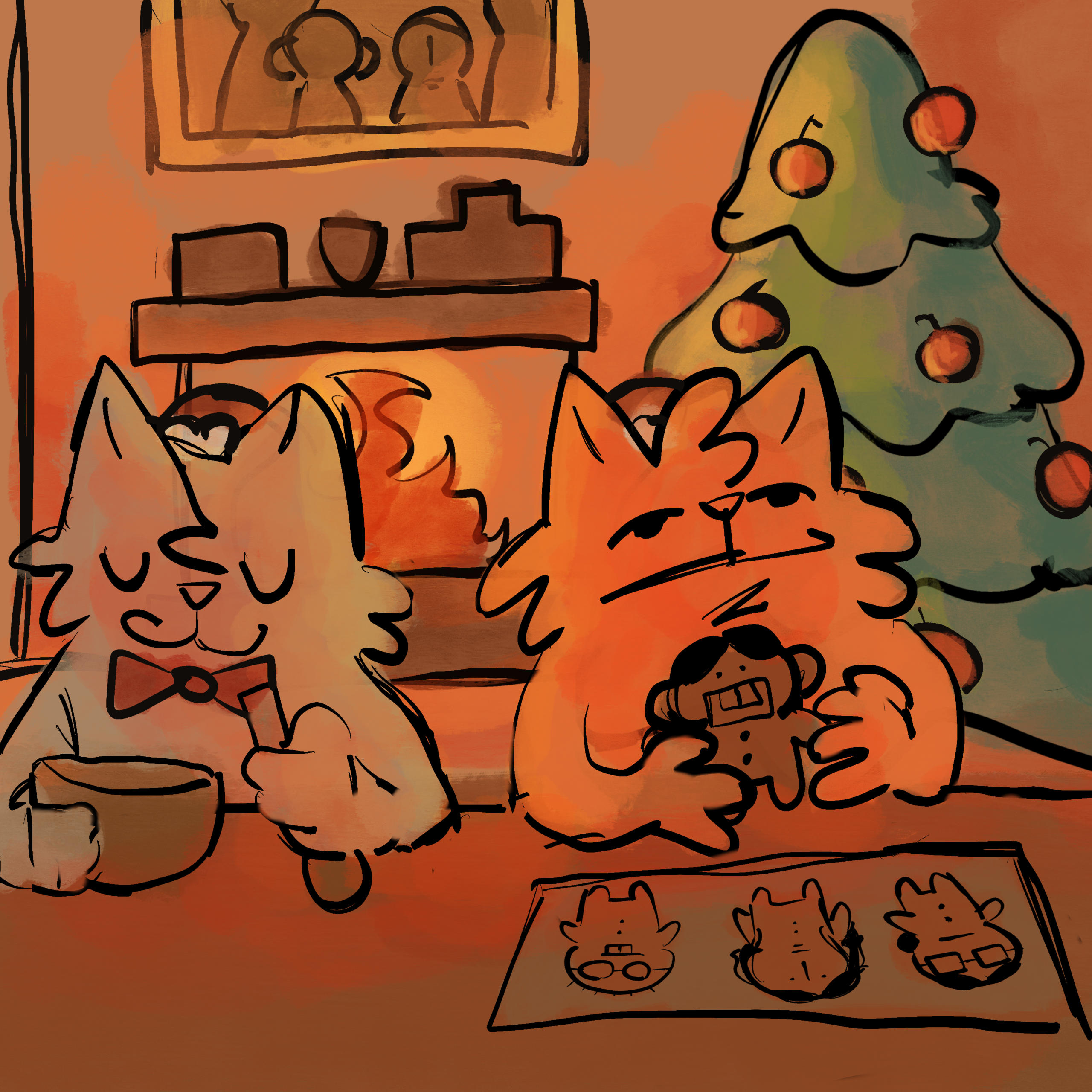 Kim Family Holiday Card 2024